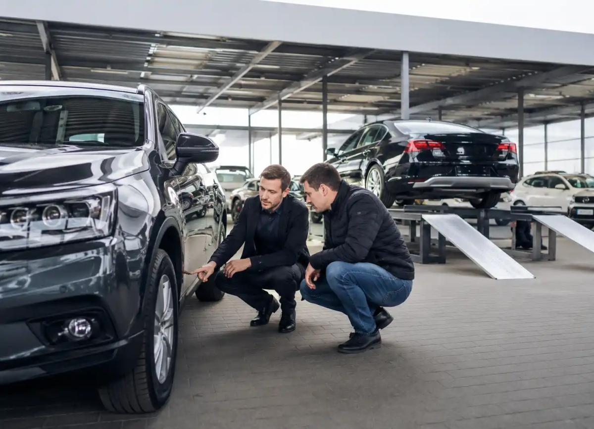 Условия для осмотра автомобиля