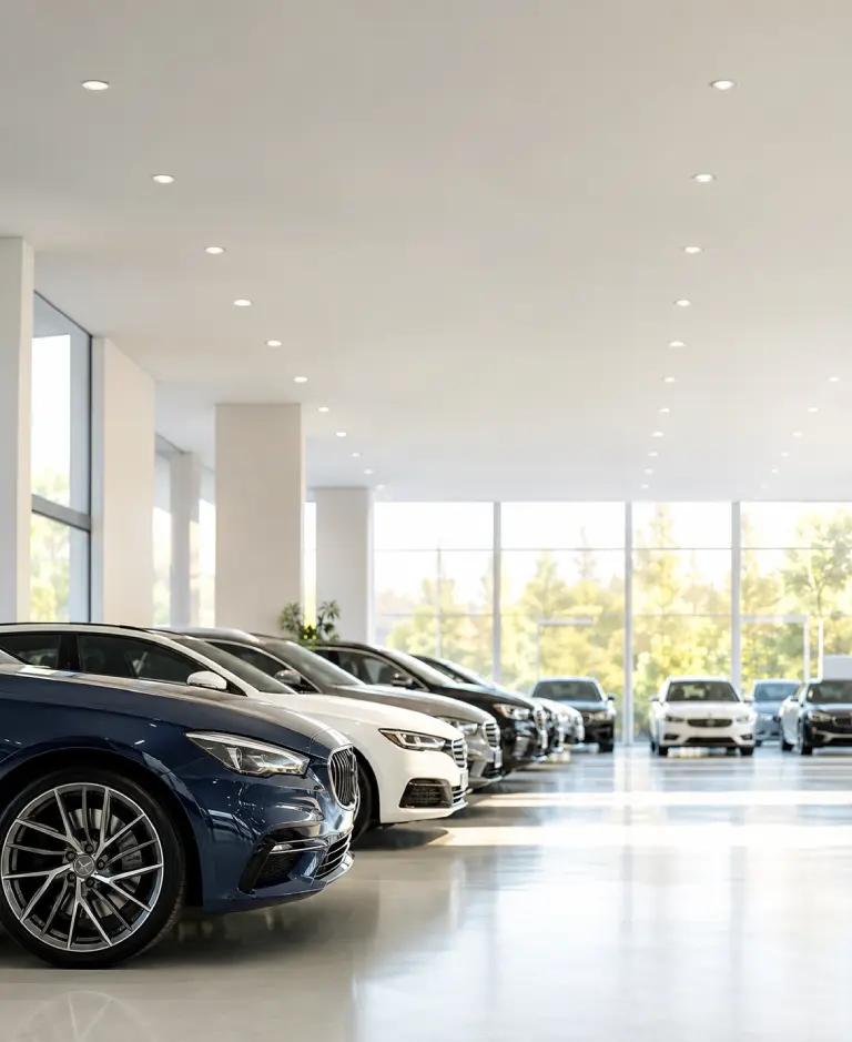 Автомобили с пробегом на крытом паркинге АвтоКар в Минске