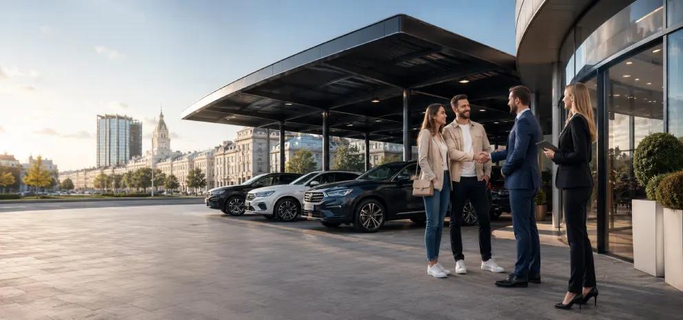 Автомобили на крытом паркинге АвтоКар в Минске